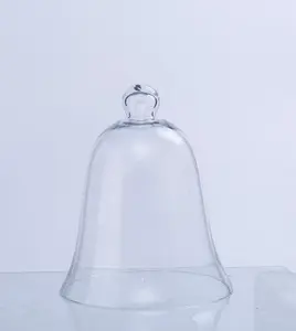 Clear Glass Bell Jar, Size Options