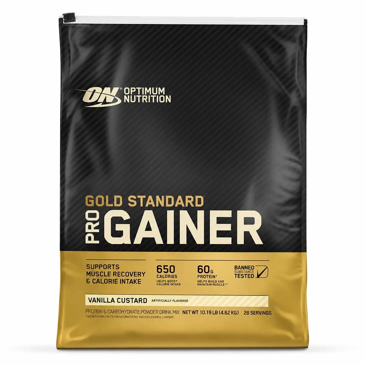 Optimum Nutrition Gold Standard Pro Gainer  Vanilla Custard 10.19 lb (4.62 kg) 28 Servings