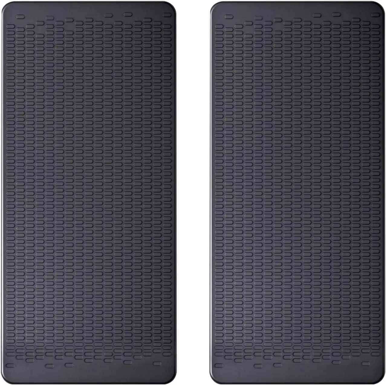 Car Dashboard Non Slip Mat, Anti Slip Pad, Anti Slide Sticky Dash Pad, Multifunctional Fixate Gripping Gel Pad for Radar Detector, Cell Phone, Keys, Glass, GPS, Coins 6.3x2.8 inch (2 Pack)