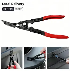 Universal Automotive Panel Clip Removal Pliers, Multifunctional Car Trim Fastener Remover, Door Panel Headlight Fuel Pipe Push Pin Repair Tool