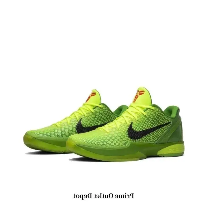 Neon Green & Black Low-Top Retro Basketball Sneakers | Streetwear Shock-Absorbing Breathable Athletic Shoes