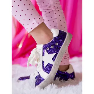 SweetHoney Sneakers - Purple Sparkle