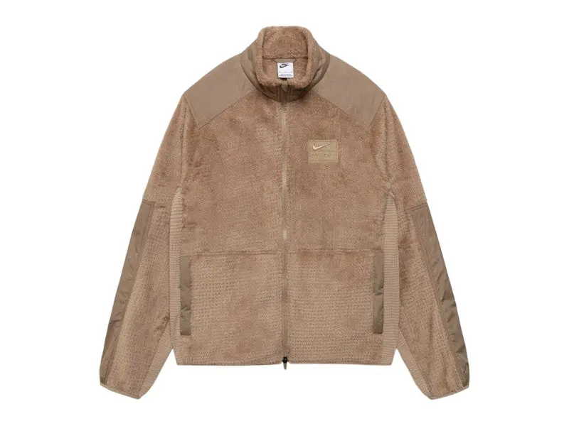 Stussy x Nike Full Zip Fleece Pine Nut (men) by StockX