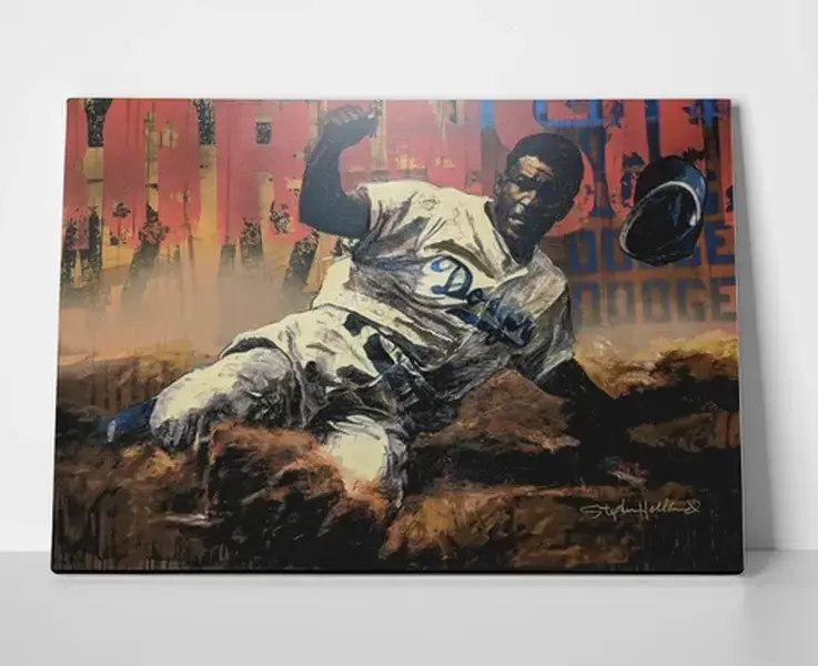 Jackie Robinson MLB Poster - POSTER NO FRAME