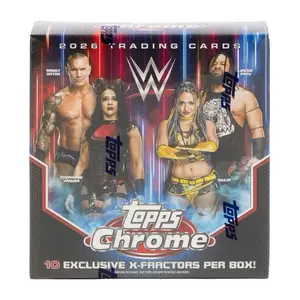 2026 Topps Chrome WWE Wrestling Mega Box Trading Cards