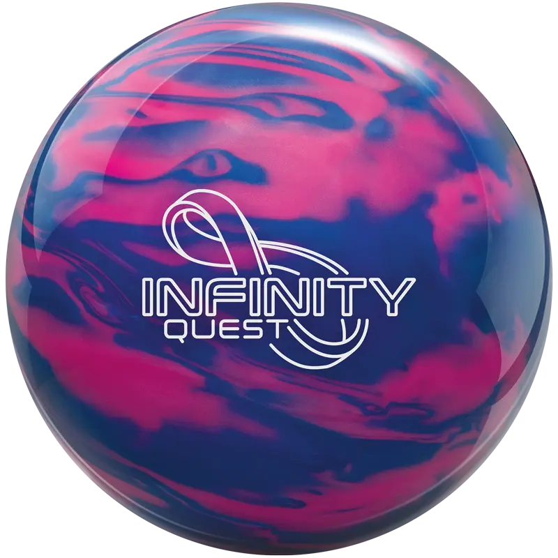 Brunswick Infinity Quest Pearl Bowling Ball - Blue/Pink