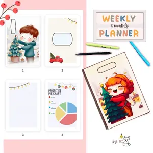 Weekly Planner 2024- 2025: Winter Season