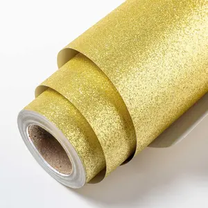 Glitter Wrapping Paper Roll - 17 Inch X 33 Feet - Solid Color Glitter Sparkle Paper Perfect for Birthday, Wedding, Baby Shower, Party
