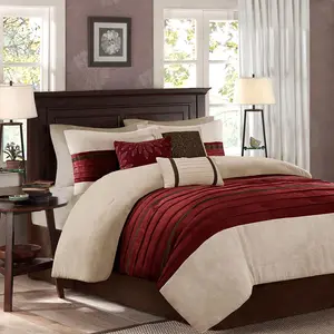 Regency Heights ,7 Piece Faux Suede Comforter Set, Palmer