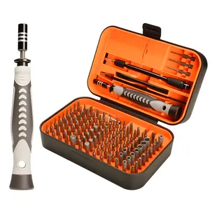 Precision Screwdriver Set 130 in 1, Magnetic Repair Tool Kit with 117 S2 Steel Bits, Ergonomic Handle, Flexible Shaft, for Electronics, Phone, Laptop, Computer, Mac, Tablet, Glasses, Watch, DIY Projects