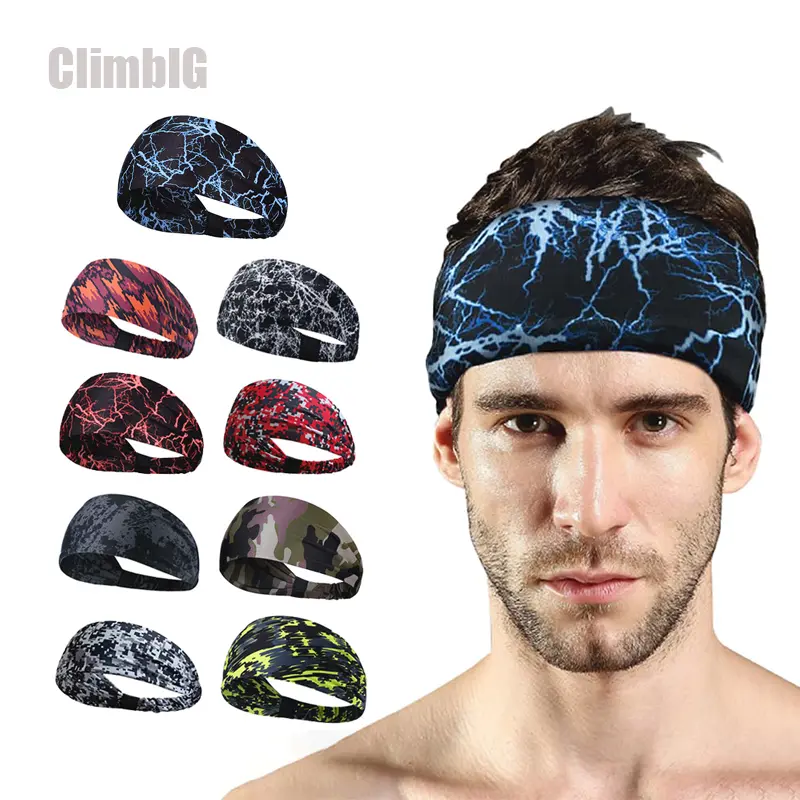 Breathable Moisture-Wicking Sweatband Headbands - Universal Youth Workout Performance Headbands for Men, Biking & Gym Activewear Summer Hair Accessory (#GymTok #FitTok)