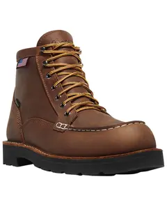Danner Men's Men'S 6" Bull Run Gtx Moc Waterproof Work Boot Steel Toe - 15593