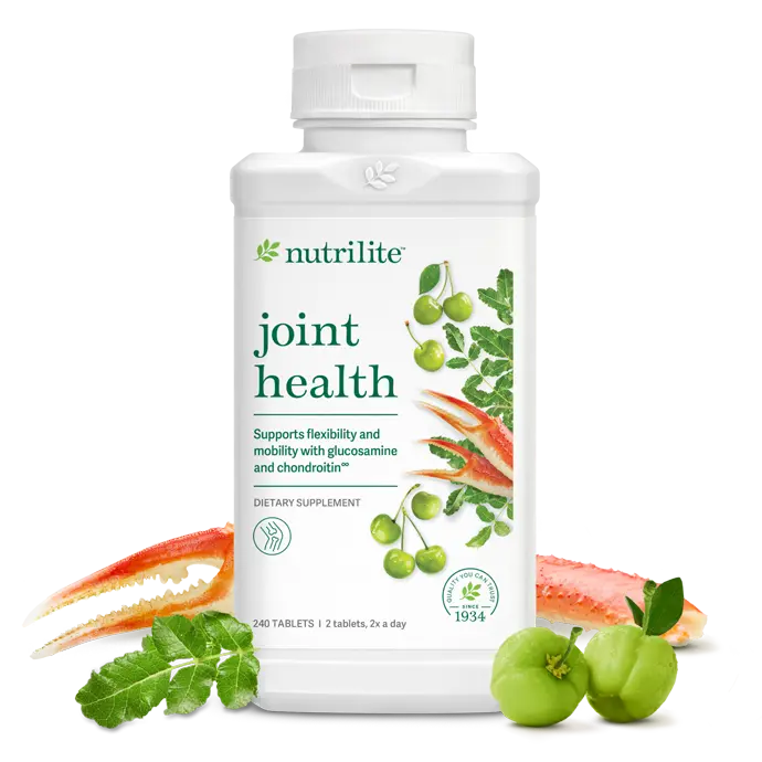 Nutrilite Joint Health Supplement 240 Tablets Glucosamine Chondroitin Vitamin C for Daily Mobility & Flexibility Support - Healthcare