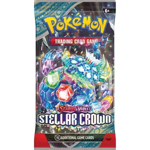 POKEMON TCG: Scarlet & Violet Stellar Crown BOOSTER PACK (1 PACK) - 10 Cards