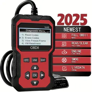 Enhanced Universal Obd Ii Scanner, Car Engine Fault Code Reader, Diagnostic Scanning Tool, Clear Reading and Error Codes for 1996 or
