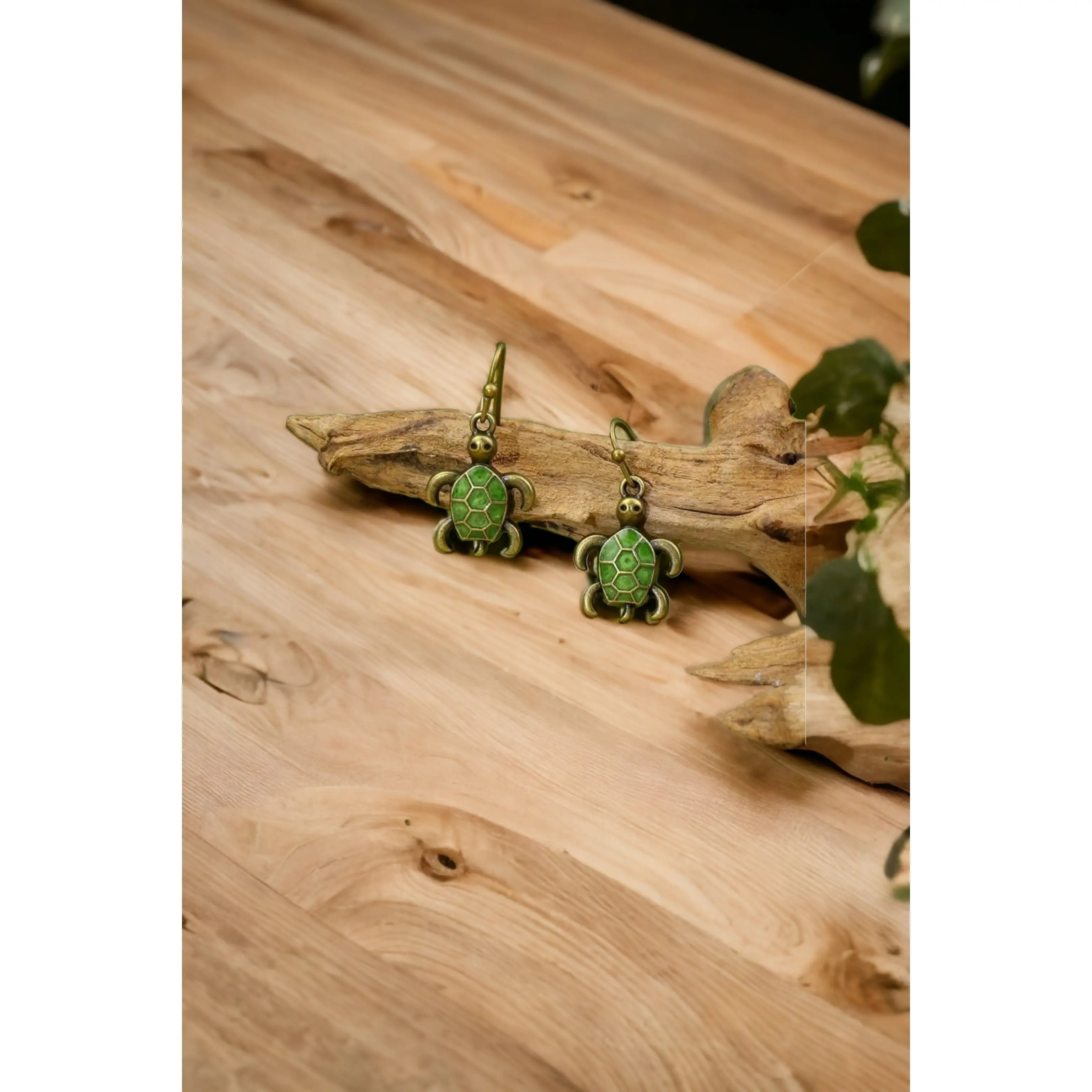 Turtle earrings