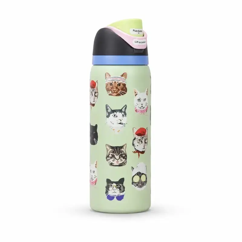 [NEW2026] Cute Cat Limited Edition 32oz Vacuum Flask Tumbler -Portable Tennis Lover Brand Alternative, Leakproof Carry All-Day Fill, Stylish Better Quality Drinkware for Everyday Use,Gift For Her/Him SS2