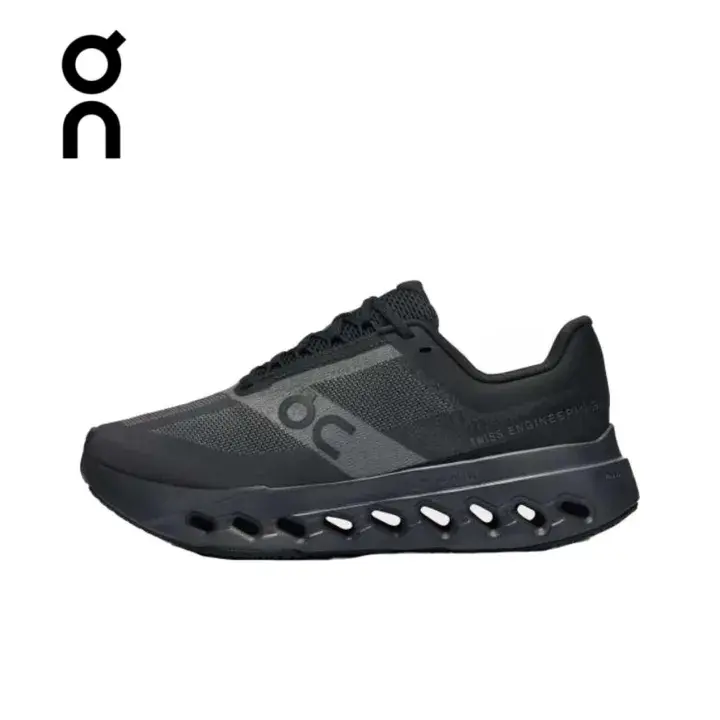 On Cloudsurfer Next All Black Unisex Road Running Sneakers