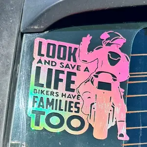 Car decal motorcycle