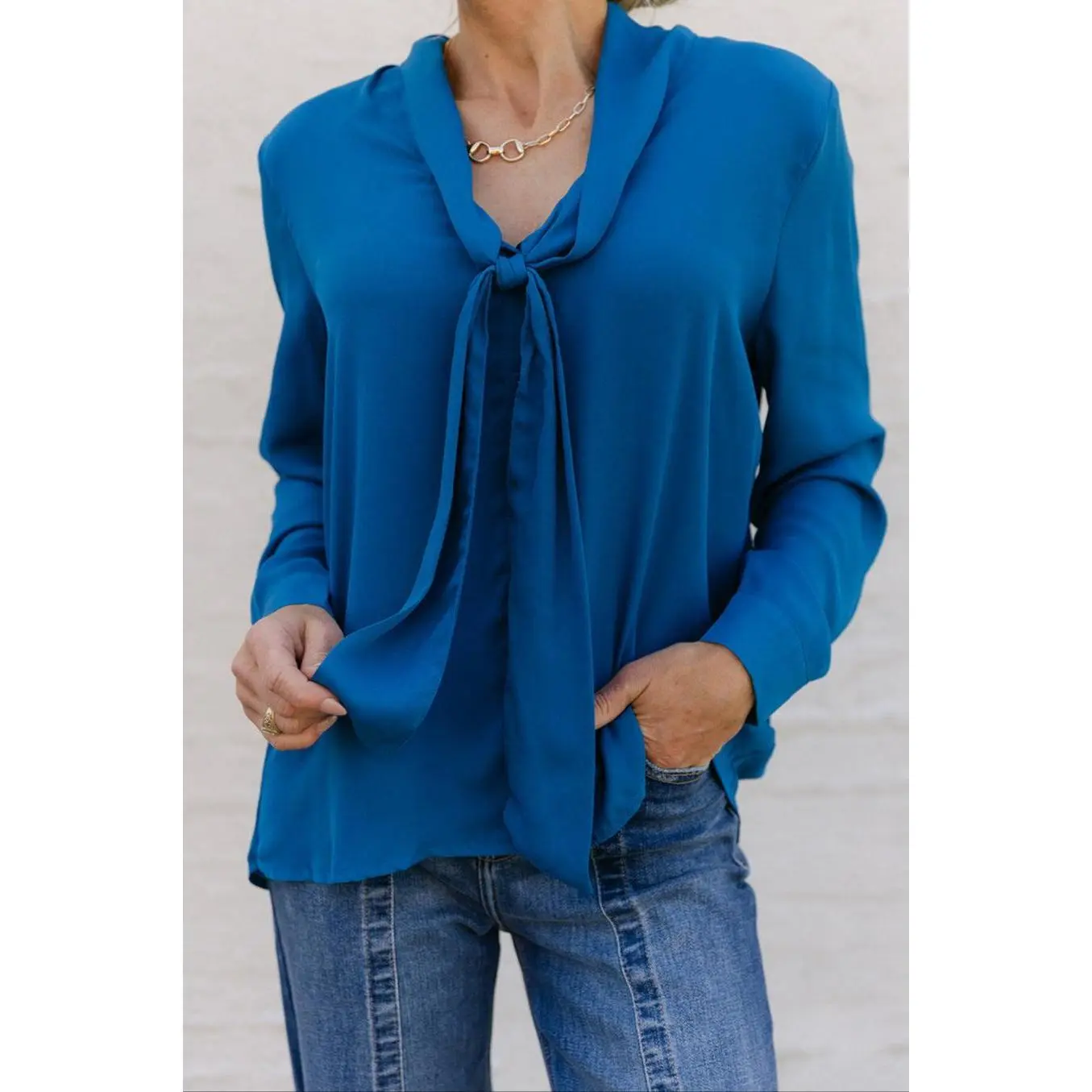 SALE The Claire Classic Top in Teal