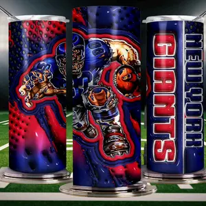 NY Giants 20 oz Skinny tumbler