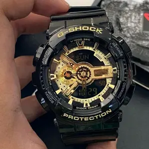 G-SHOCK GA-110 SERIES GA110GB-1A Black & Gold Watch Latest