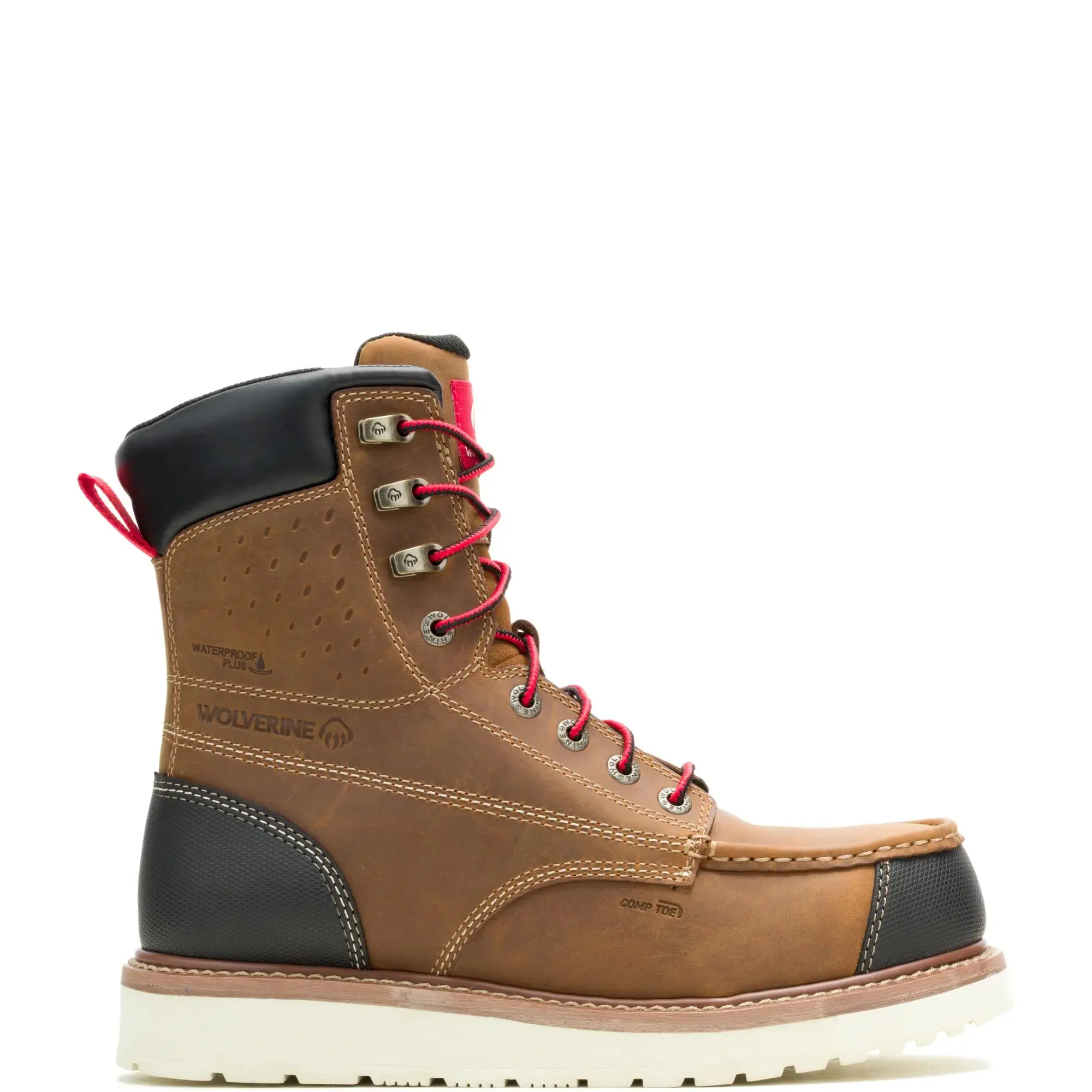 Wolverine Men's Loader II ft HyperRest 8" CarbonMAX® Work Boot