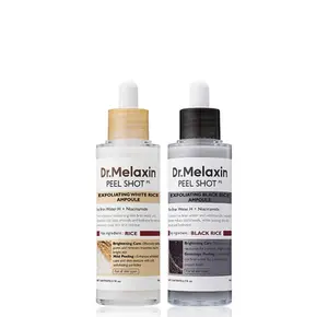 Exfoliating Rice Serum Ampoule, Gentle Peeling Treatment for Brightening & Smoother Skin, Hydrating Face Care