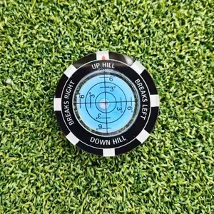 Poratble Golf Putting Tool For Golfer Golf Ball Marker High Precision Level Green Reading Aid Golf Accessories