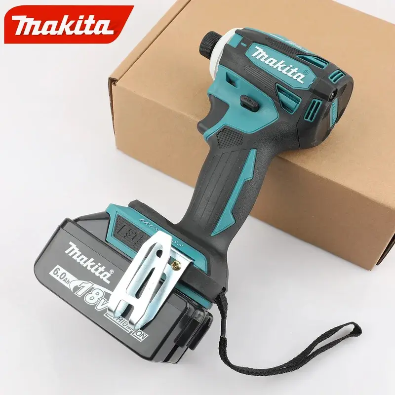 Makita DTD172 Brushless Electric Impact Drill, 18V Electric Screwdriver, Multifunctional Tool with Battery