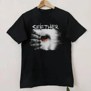 Seether Karma and Effect 2005 Retro Aesthetic Streetwear T-Shirt