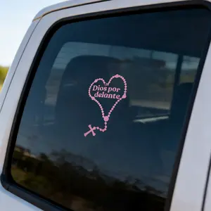 Dios por delante decal