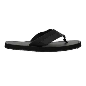 London Fog Mens Trevon Flip Flops Casual Sandals Casual - Black