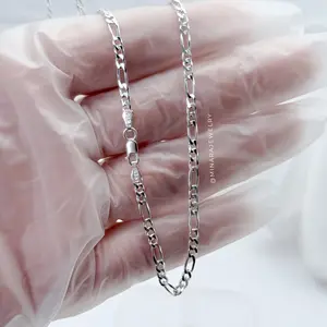 925 Silver Figaro Chain 3mm