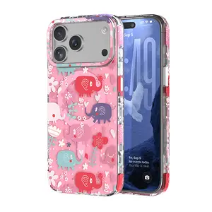 Cute Pet Series Phone Cases: Designed for the Apple 16 Pro and Apple 16 Pro Max series, these magnetic cases feature military-grade protection, superior drop resistance, and long-lasting anti-yellowing properties, while also supporting wireless charging.