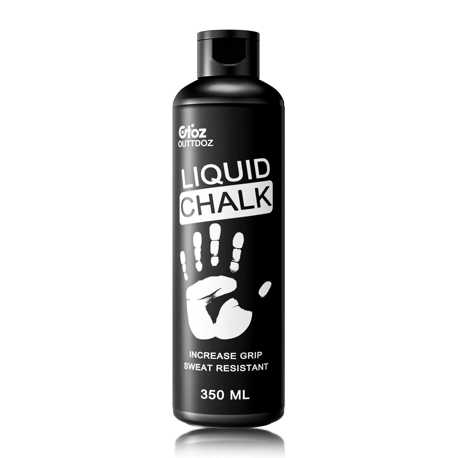 OUTTDOZ Liquid Grip Enhancer for Men & Women, 350ML Pro Grade Nonslip Formula for Weightlifting, Training & Pole Fitness, Dancing, Gym Chalk, Safe, Equipment, Rock Climbing, Unisex, Secure, Cheerleading, Plastic Bottle, Moisture Resistant, Gym Essential,,