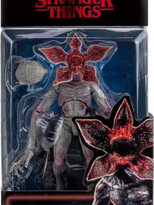 Stranger Things Demogorgon Upside Down Collector Figure - 6-Inch Highly Detailed Figure with Alternate Head and Environmental Display Base