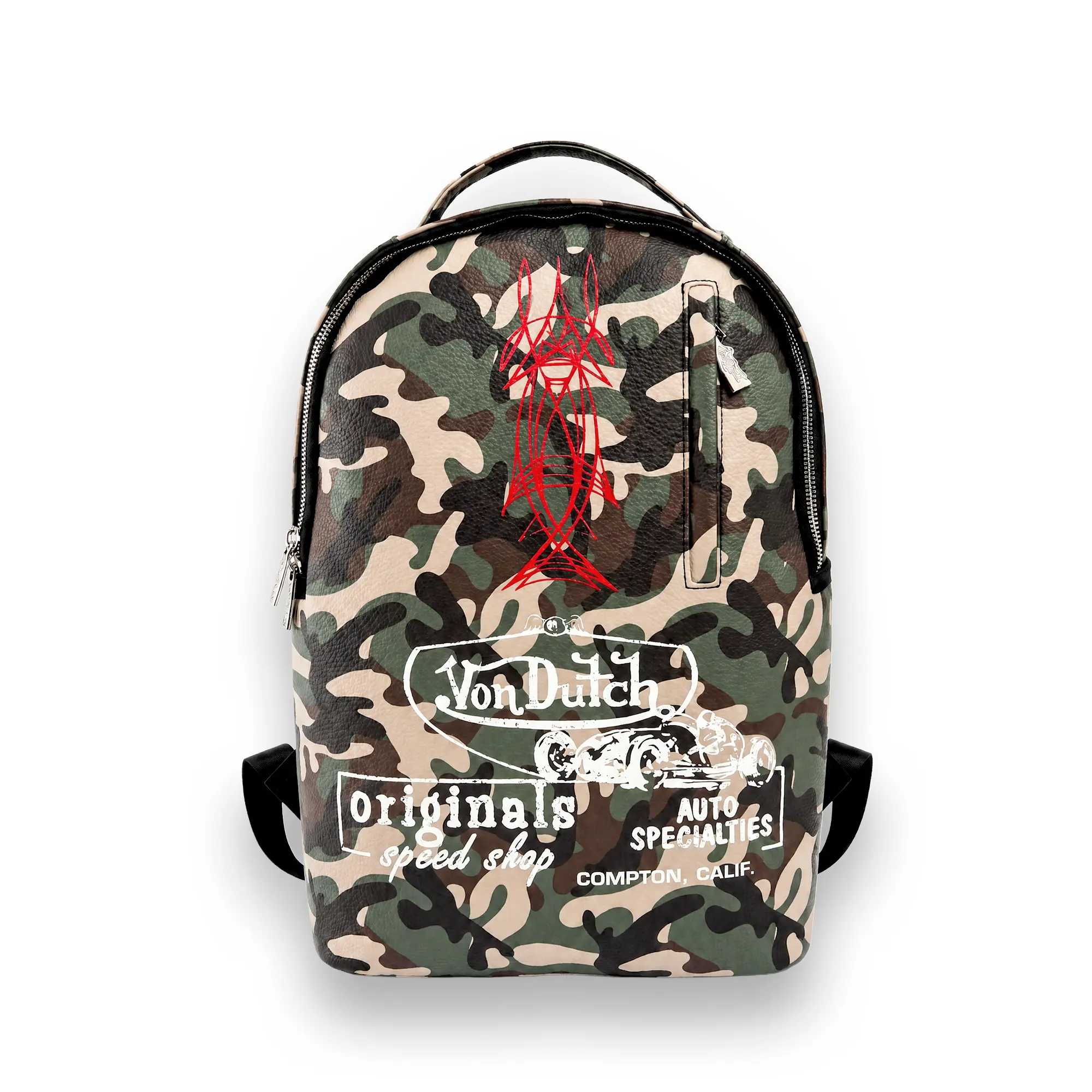 Von Dutch Camo Speedshop Backpack