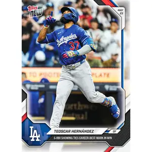 2026 Topps NOW MLB Teoscar Hernández - 6-RBI Game #233