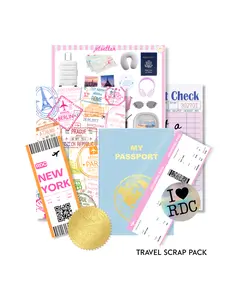 Travel Junk Journal Scrap Pack