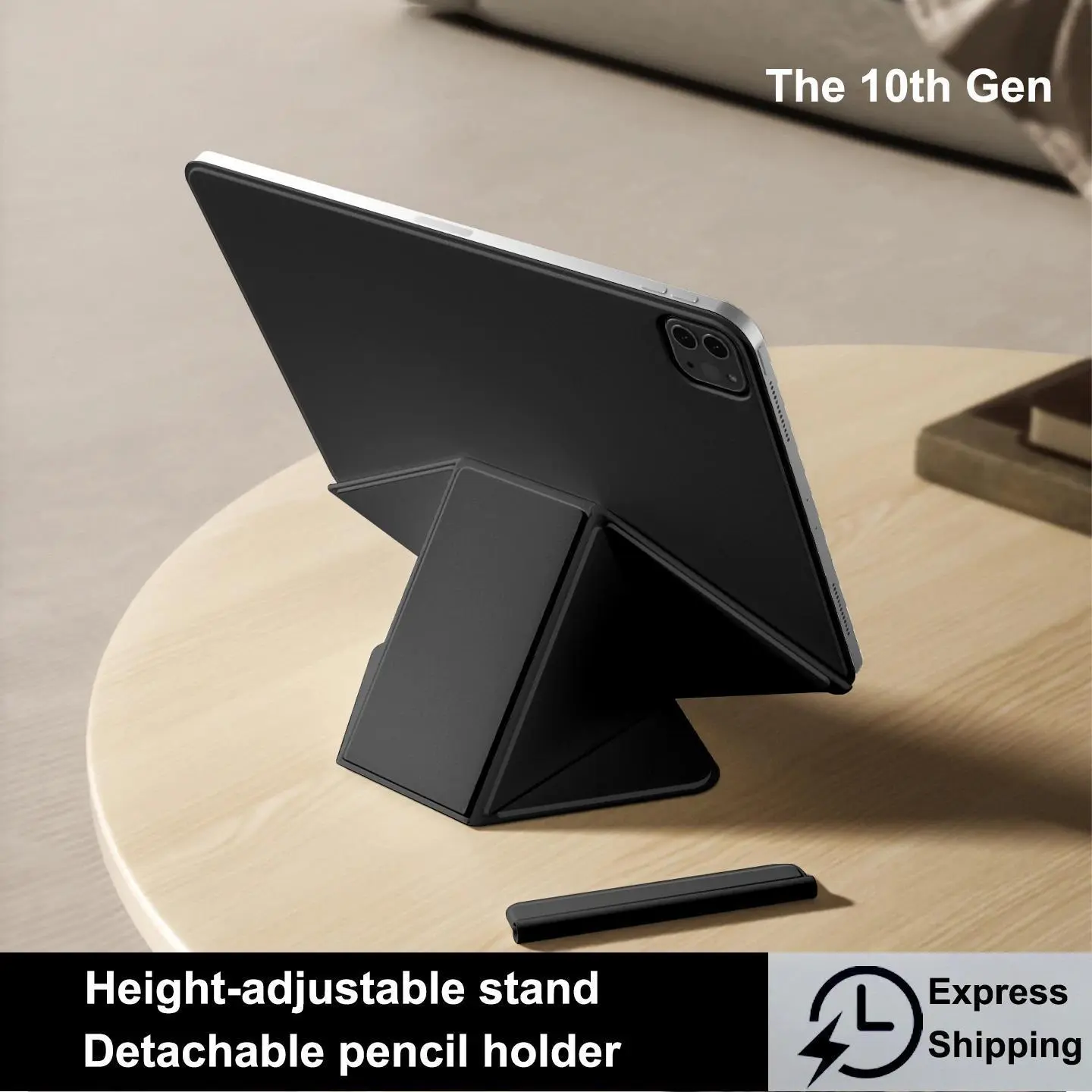 Smart Folio Cover for iPad A16 Case 11th 2026 iPad Air 11 M5 M4 M3 Funda iPad Pro 13 12.9 5th 6th Gen Mini A17 magnetically capa