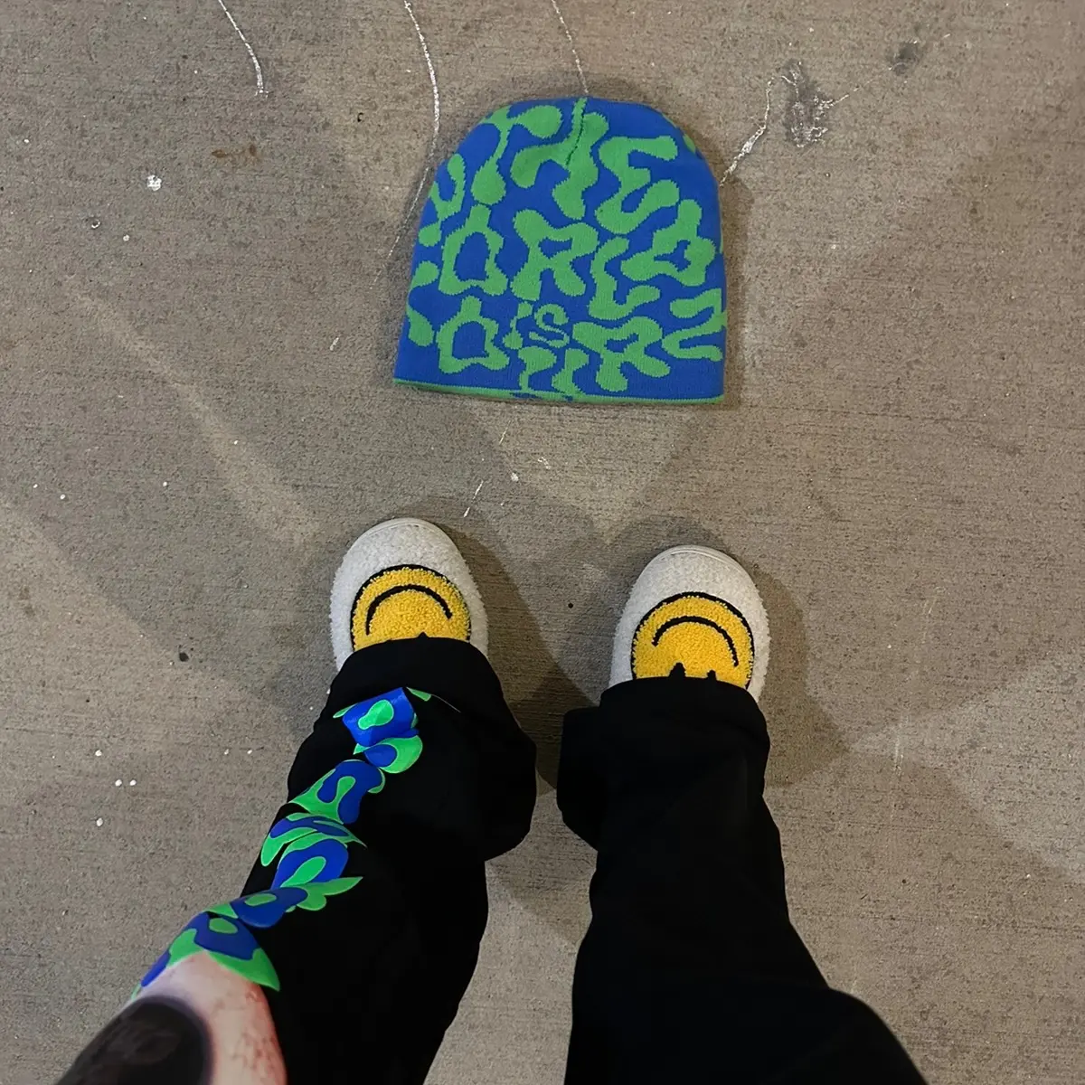 The World Is Yourz Reversible Beanie The World Is Yourz Reversible Beanie