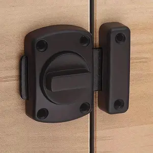 Mini Lock Bolt Lock Home Safety Lock for Perfect Size for Cabinet Furniture Windows Bathroom Curtain Rod Bracket Adjustable Curtain Rod Holders
