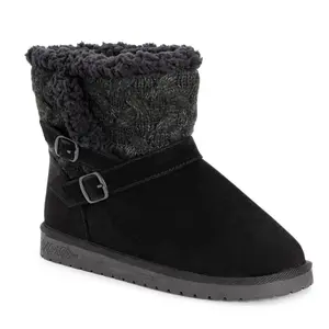 Essentials by MUK LUKS Women's Alyx Boots - Ebony 7