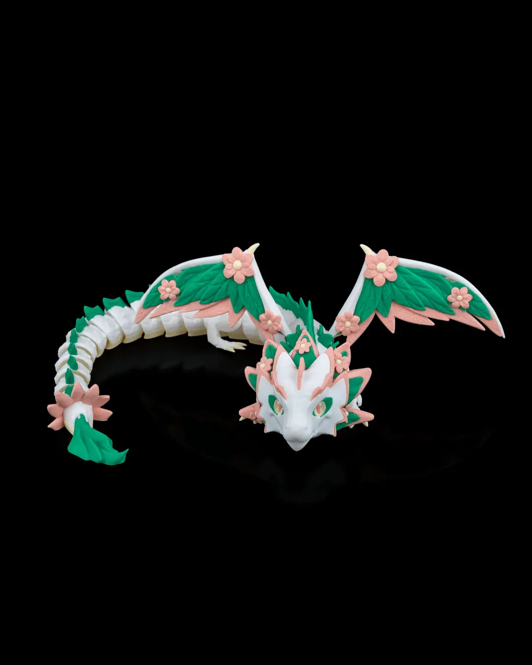 Dragon Nation Articulating Collectible Dragons | Scorchwing Dragon | Floral Empress | Lithic Titan