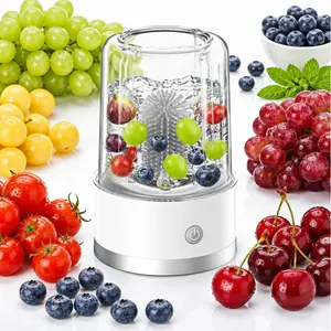 SEANCHEER W01 Electric Fruit and Vegetable Washer Machine, Fruit Cleaner Spinner Machine with OH-ion Purification Technology, Suitable for Small Fruits Such as Blueberries, Cherry Tomatoes, and Raspberries