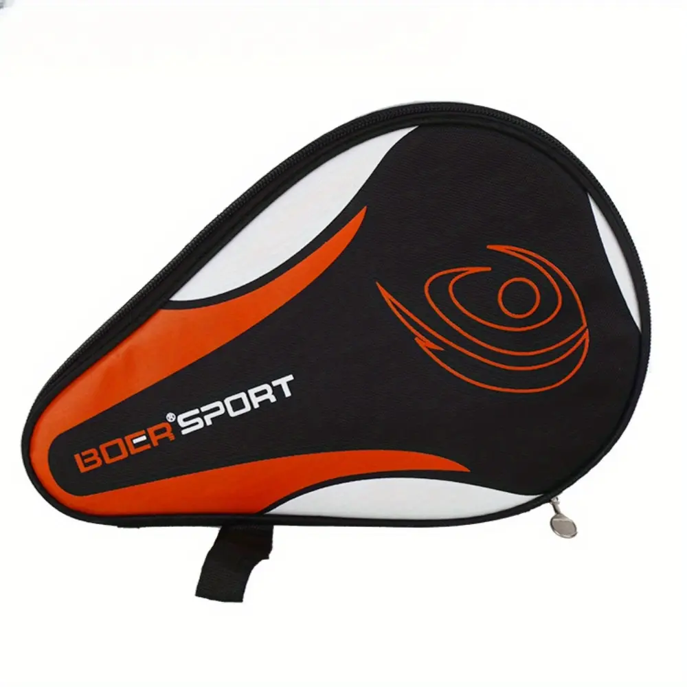 1pc, Table Tennis Racket Bag, Portable Ping Pong Racket Gear Bag for Outdoor Sports Training Racket Protector