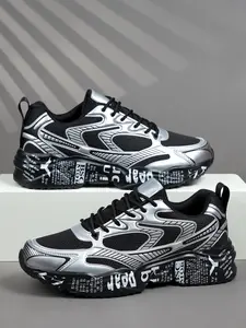 Men's Casual Patchwork Sneakers, Breathable Textile Upper & PVC Sole, All-Season Comfort Shoes, Trendy Design, Street Low Sneakers, Workout Sneakers, Fashion Walking Sneakers, All Seasons Sneakers