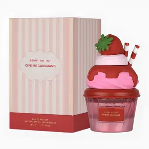 PREriun  Berry on Top Eau de Parfum -75ml (2.5 FI Oz) I Give Me GourmandCollection, Floral Fruity Fragrance, GourmandCandy Scent, Long Lasting Fragrances, VanillaPerfumes,romatic Fruity Fragrance with BerrySweetness，SingleItem for Women .