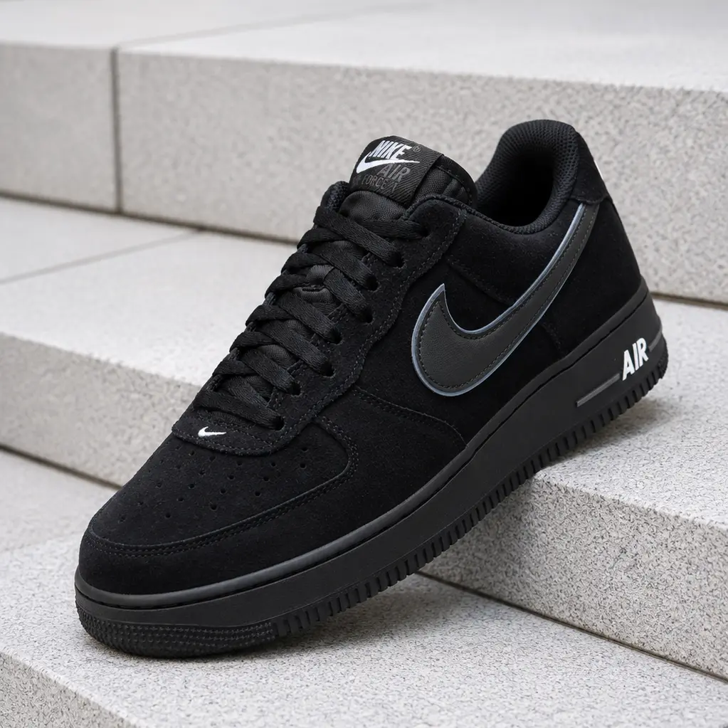 Nike Air Force 1 Low '07 LV8 Black Iron Grey IQ0292-010 Men's Fashion Sneaker New